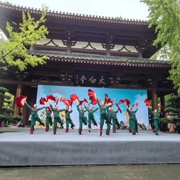 赞辉煌成就 聚银发力量——李白纪念馆2025年重阳节文艺汇演温情上演