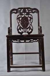清楠木雕花椅