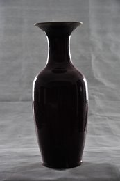 中华民国朱砂瓷瓶