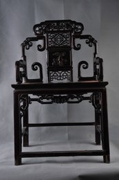 清楠木雕花椅