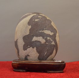 2005年欧起福李白《奇石》