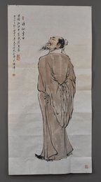 2013年王德年诗仙李白条幅