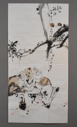 2016年刘春明诗仙醉酒条幅
