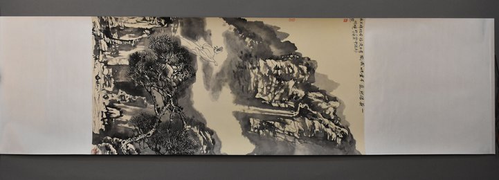 2019杨晓明绘画《一身浩然气，千里快哉风》