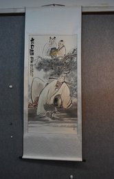 2021鲜小云绘画《太白醉酒图》