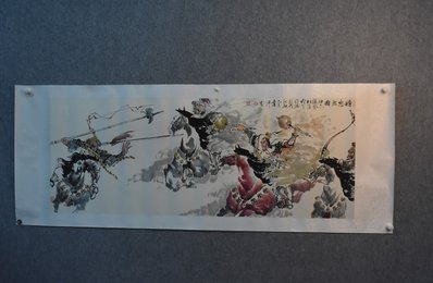 2021李泽云绘画《精忠报国》