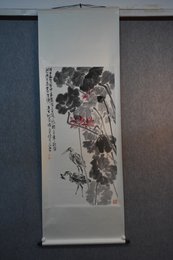 2020陈胜广绘画《墨荷》
