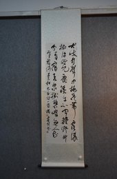 2022杨建明书法李白《戴天山访道士不遇》