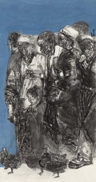 2023年兰首庆美术《乡土》