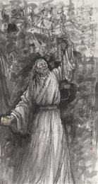 2023年张宏建美术《须尽欢》