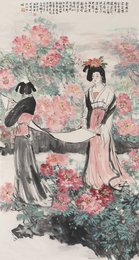 2023年廖淑琳美术《清平调诗意》