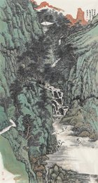 2025年孔武刚绘画《苍苍翠微》