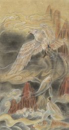 2025年杨翔凤绘画《大鹏意向》