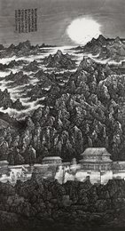 2025年陈云辉绘画《关山月》