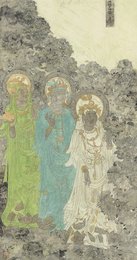 2025年殷永胜绘画《佛韵吉祥》