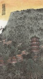 2025年卢楚君绘画《故人西辞黄鹤楼》