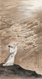 2025年何建军绘画《君不见黄河之水天上来》