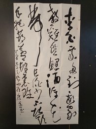 2024年罗庆书法《李白诗》