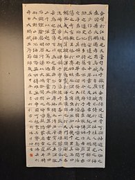 2024年杨才坤书法《大鹏赋》